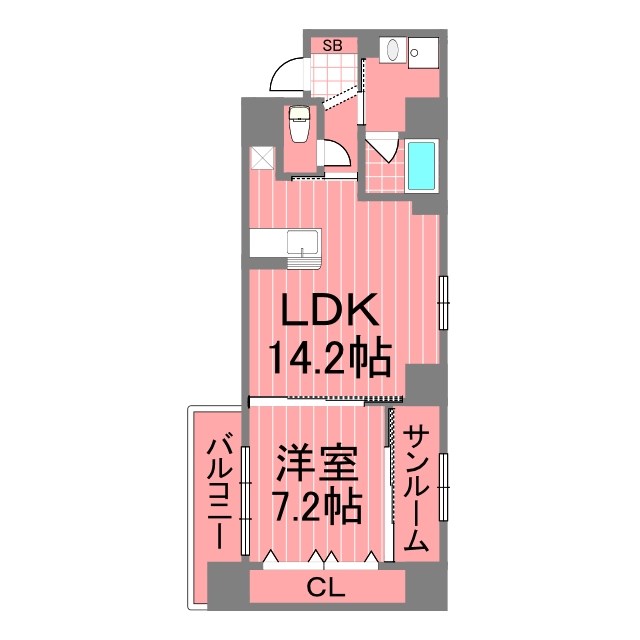 グランフェリオ 間取り図