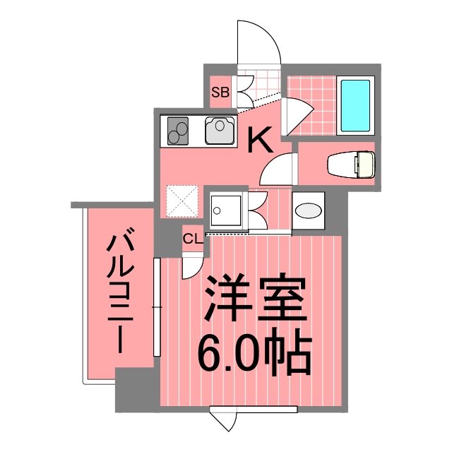 ルーブル横濱反町 間取り図