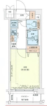 ドルチェ横浜桜木町 間取り図