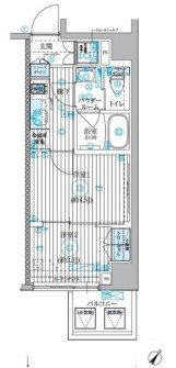 ブライズ川崎本町 間取り図