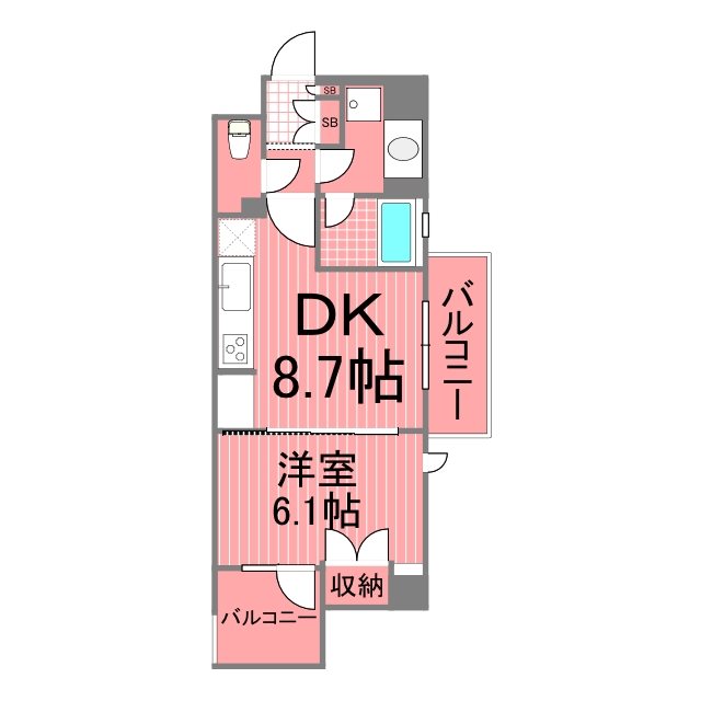 セルアージュ鶴見  間取り図