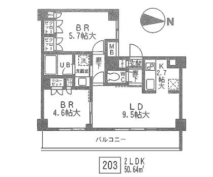 コリナベルデ  間取り図