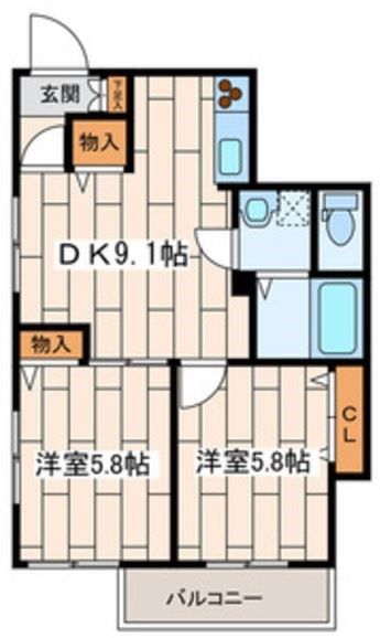 アローズ 間取り図