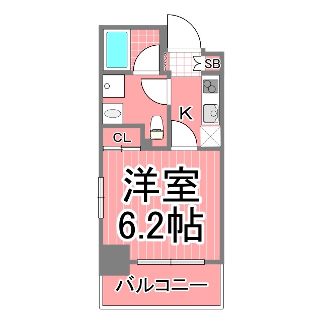 グリフィン川崎西口シティプラザ 間取り図