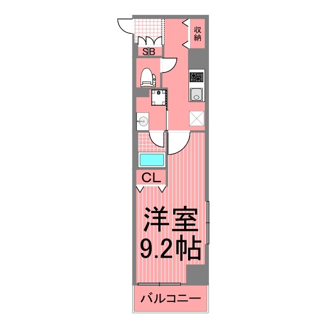 ジーコンフォートウェスト新横浜 間取り図