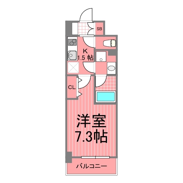 ロイジェント磯子 間取り図