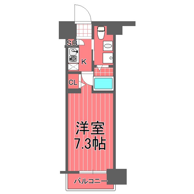 グリフィン新横浜参番館 間取り図