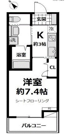 カーサビアンカ   間取り図