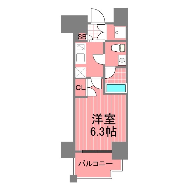 アゼスト横浜山王  間取り図