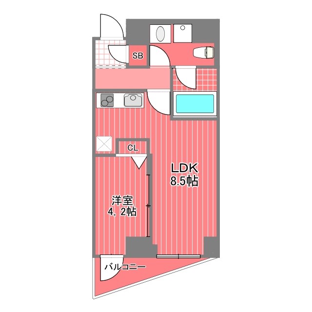 ベルウッドトミー 間取り図