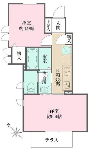 アスピレイション 間取り図