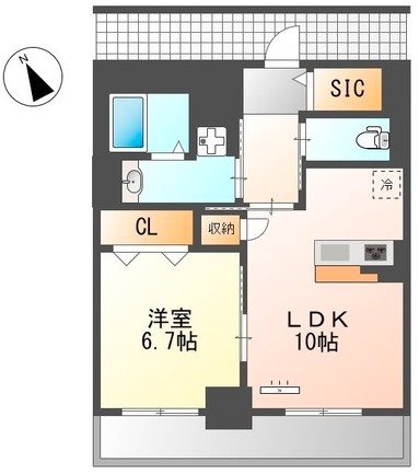 フォレストヨコハマ  間取り図