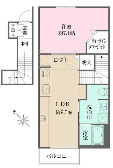 アスピレイション 間取り図