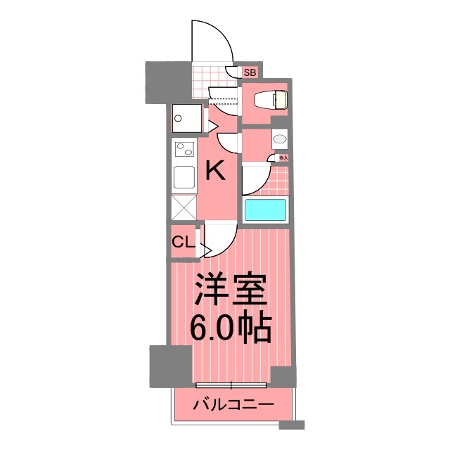 ガーラステーション横濱関内  間取り図