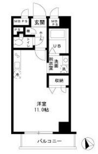 イミカ楠 間取り図