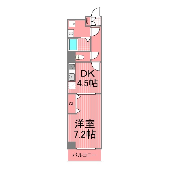 クレール矢沢   間取り図