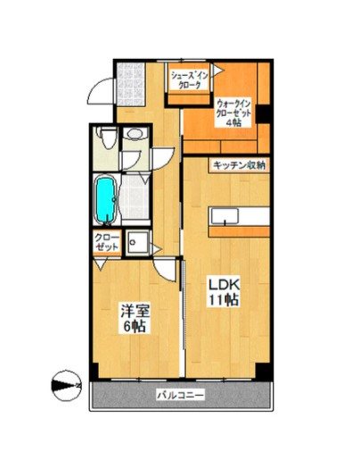 セーフズマンション  間取り図