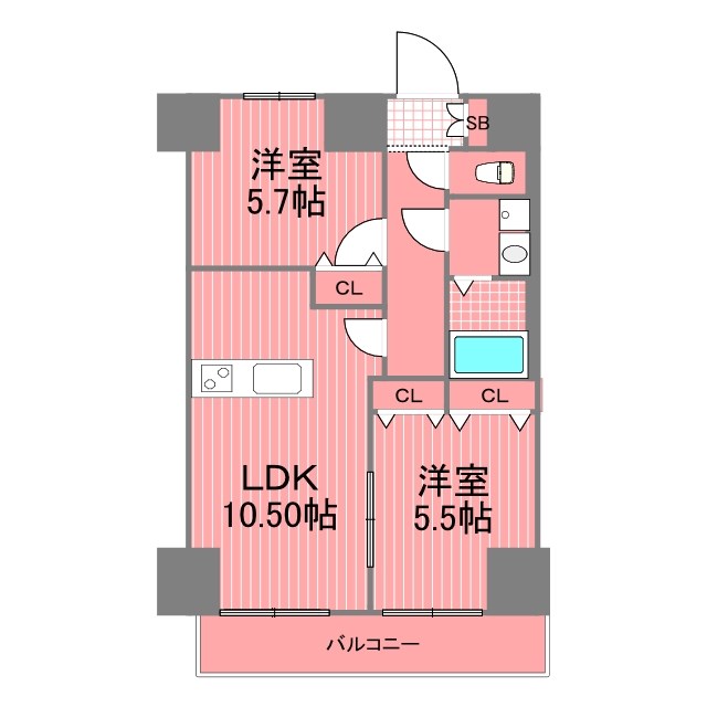 モアイ川崎西口   間取り図