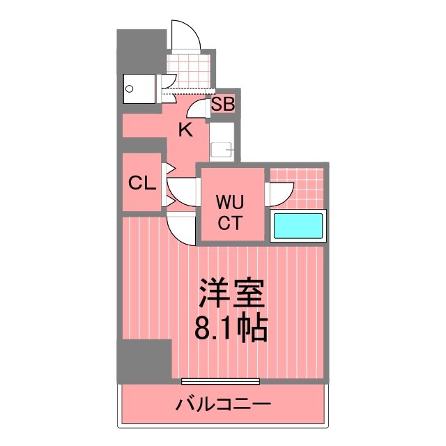 スパシエフェリーチェ川崎 間取り図