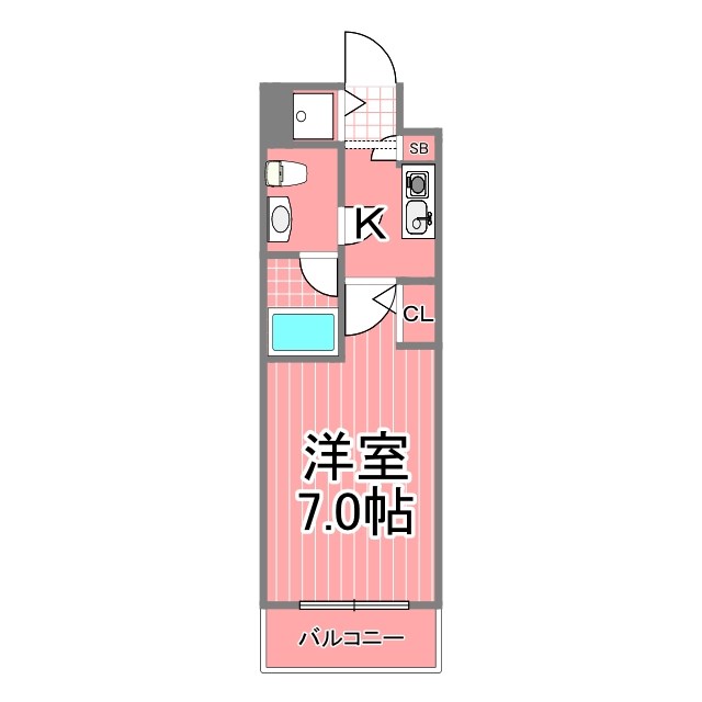 メジャーランド横濱鶴見 間取り図