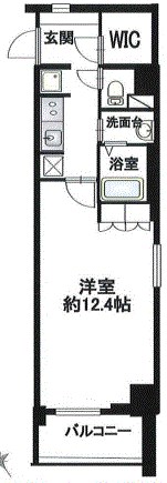 コモド鶴見中央  間取り図