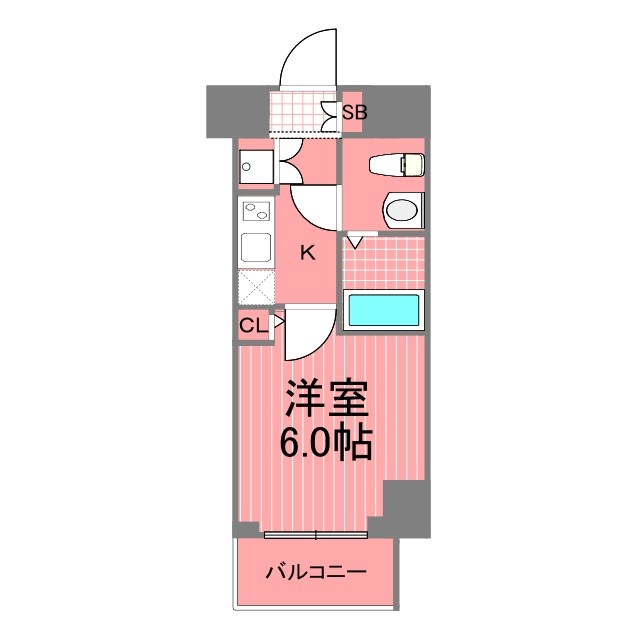 レアライズ川崎  間取り図