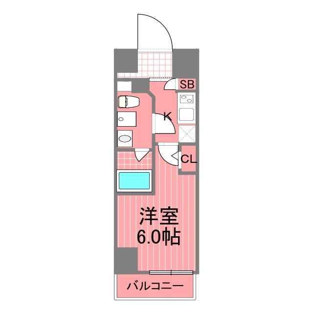 ベルシード横濱ウエストツー 間取り図