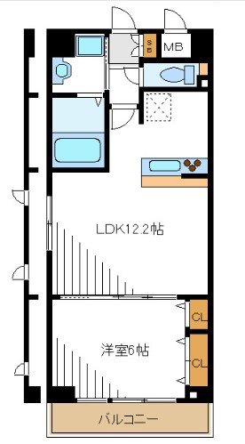 ブランシェケーティー 間取り図