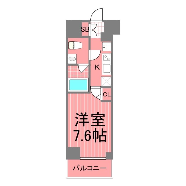 プラウドフラット鶴見Ⅰ 間取り図