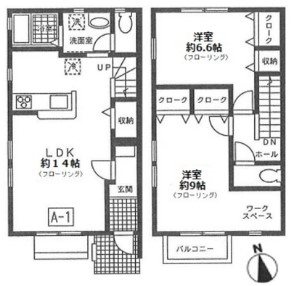 ウエイトハイツトクラ 間取り図