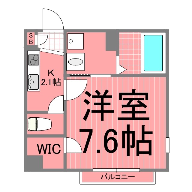 ニューアサヒハイツ 間取り図