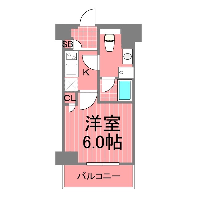 クレイシア横浜ヴェール 間取り図