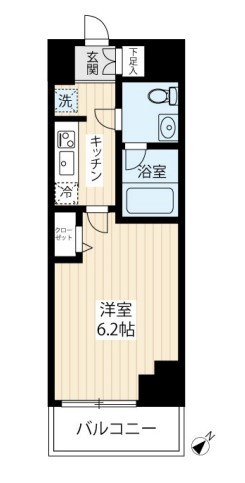 マキシヴ横浜南デュエ 間取り図