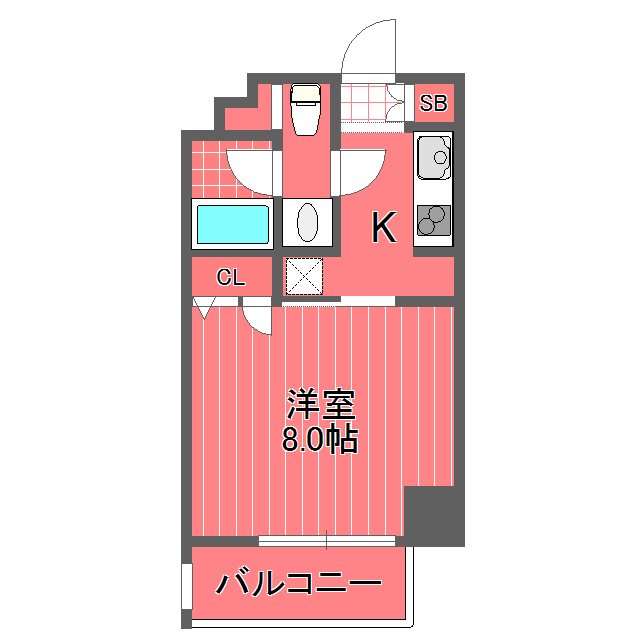 レジディア新横浜   間取り図