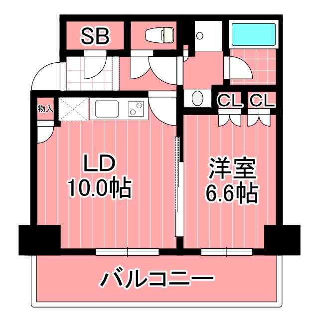 パークアクシス横濱大通り公園  間取り図