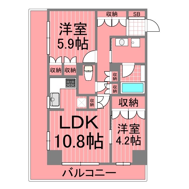 ココファン横浜鶴見 間取り図