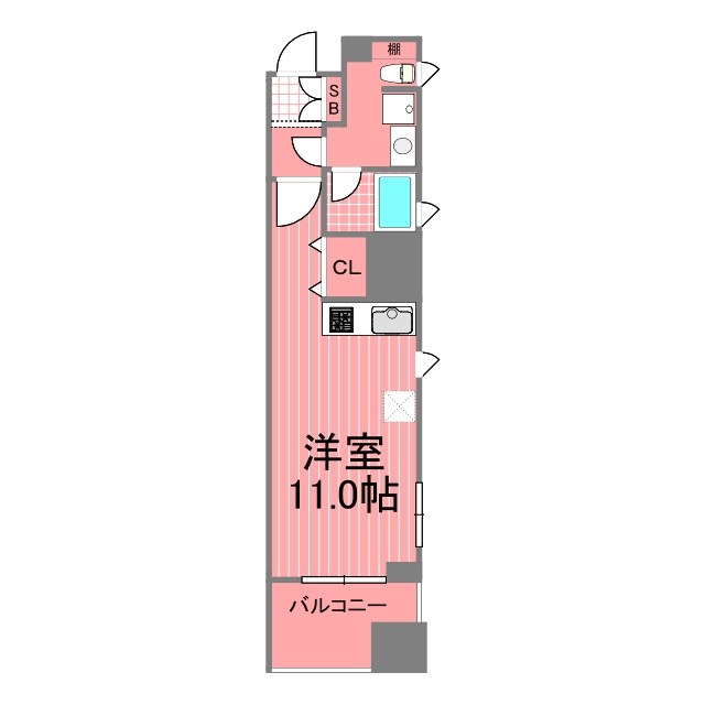 レグラス川崎  間取り図