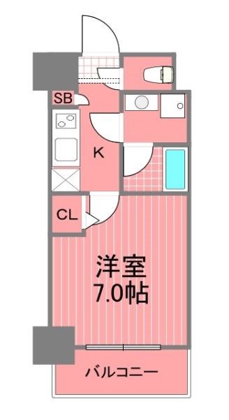 ガーラステージ横濱関内 間取り図