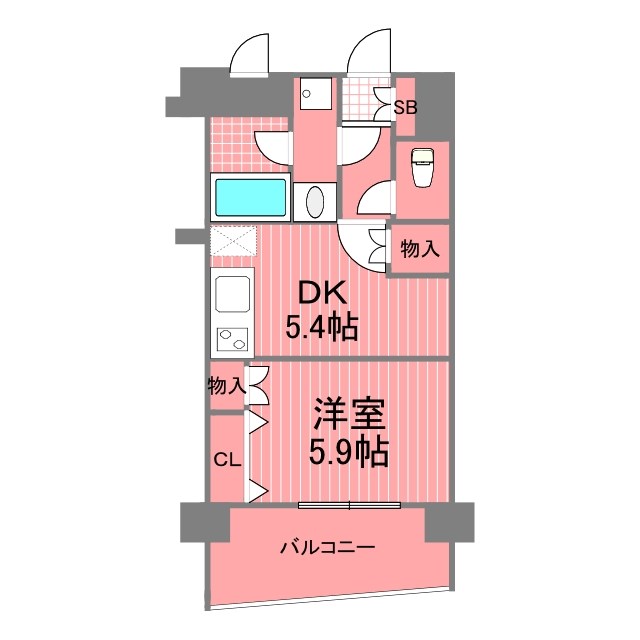 ベイウエスト  間取り図