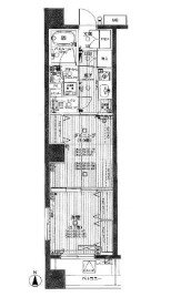 レグラス横浜ポートサイド 間取り図