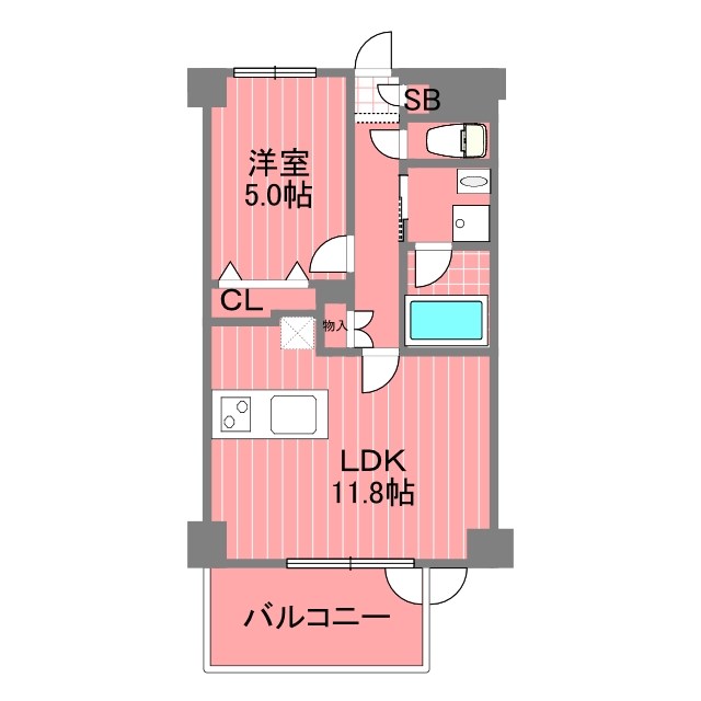 リトスメラン永田 間取り図