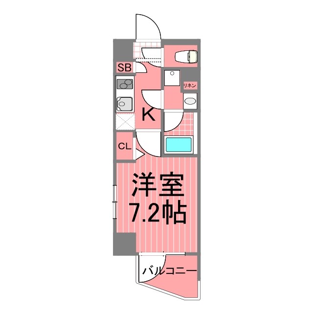 ガーラグランディ横濱関内 間取り図