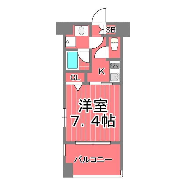 ズーム川崎 間取り図