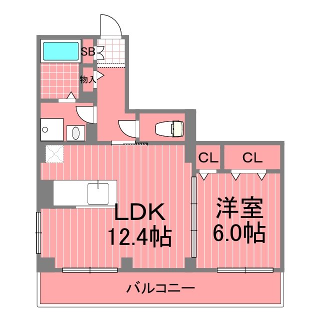 スカイヴィラージュ 間取り図