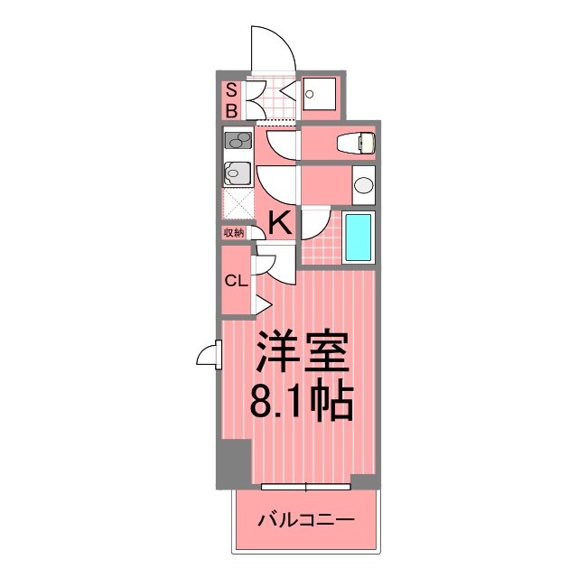 クレイシア八丁畷ステーションサイト   間取り図