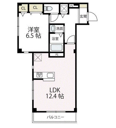 グランシャリオ  間取り図