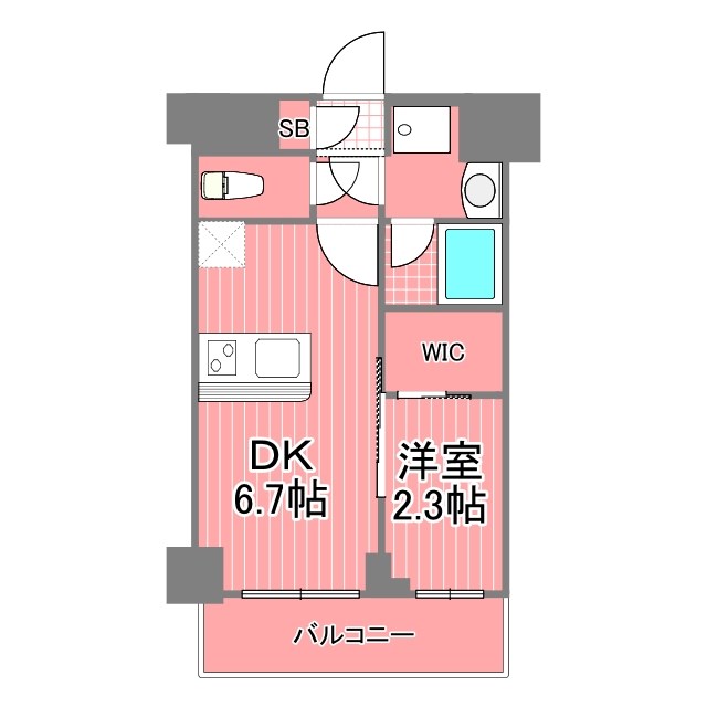 シーフォルム元町中華街 間取り図