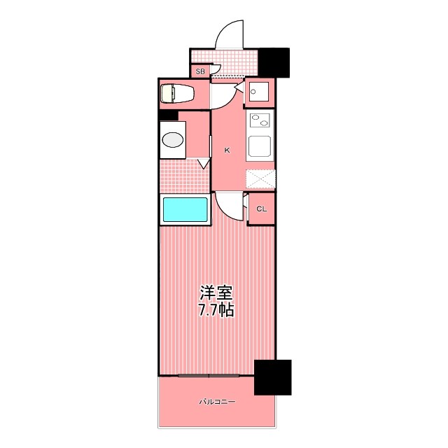 フェリース横濱 間取り図