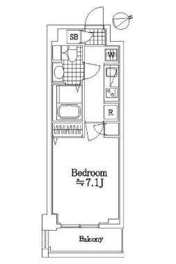 グレイスコート大倉山 間取り図