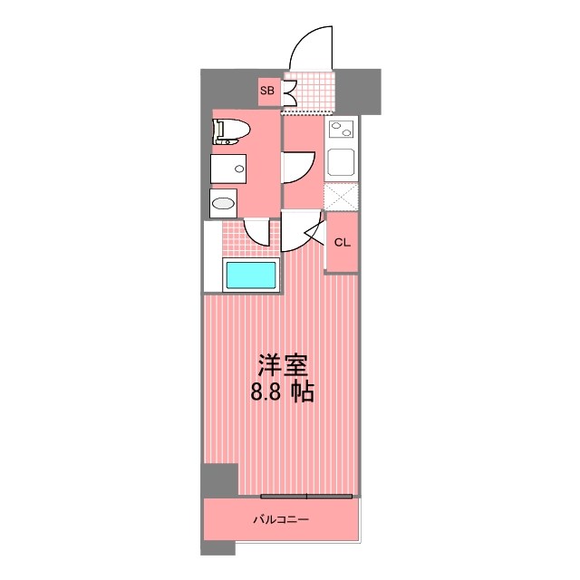 クロストーン川崎 間取り図